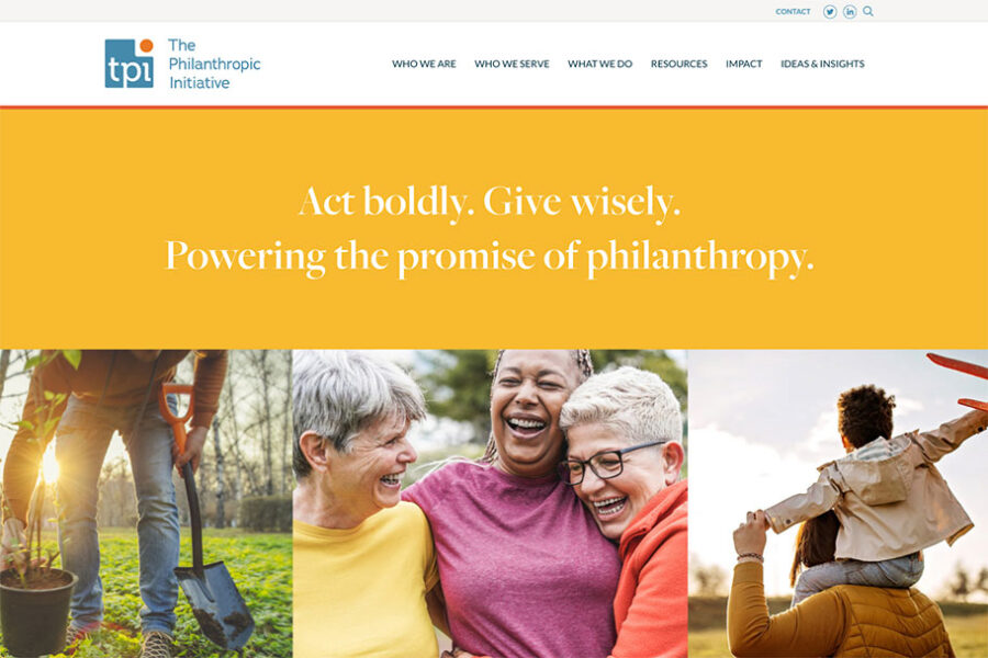 The Philanthropic Initiative - Envision Marketing & Design